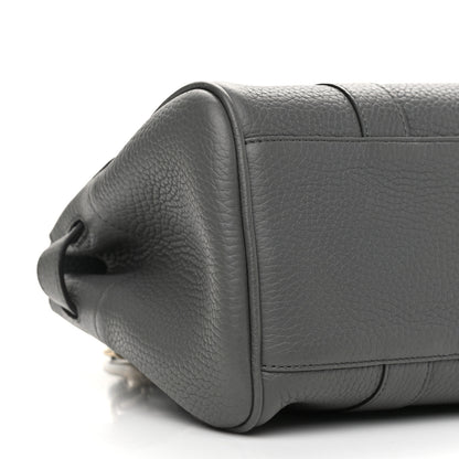 Mulberry Classic Grain Small Bayswater Satchel Mole Grey 8 of 10