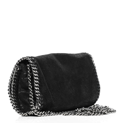 Stella McCartney Shaggy Deer Falabella Crossbody Bag Black 2 of 4