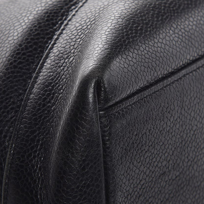 Chanel Caviar CC Shopper Tote Black 9 of 12