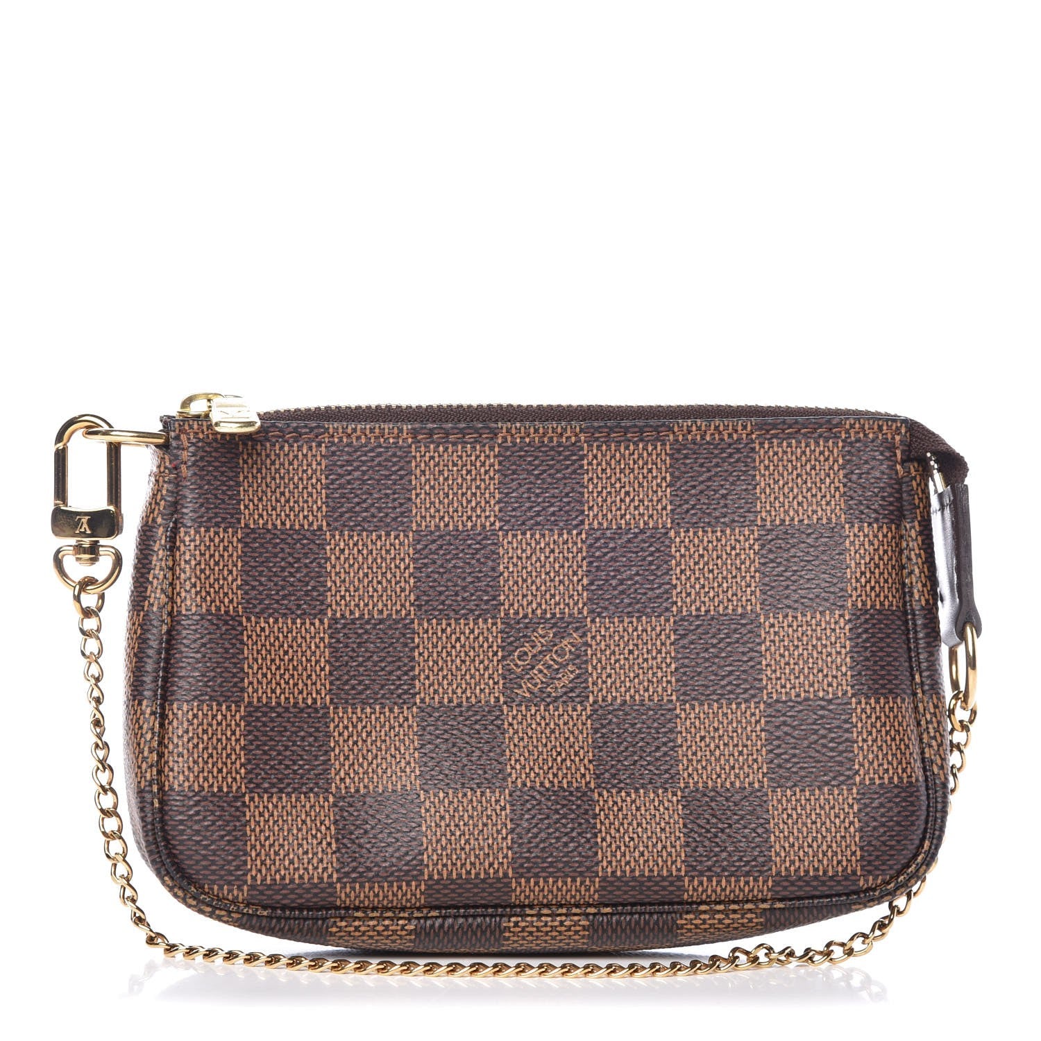 Louis Vuitton Damier Ebene Mini Pochette Accessories 1 of 7
