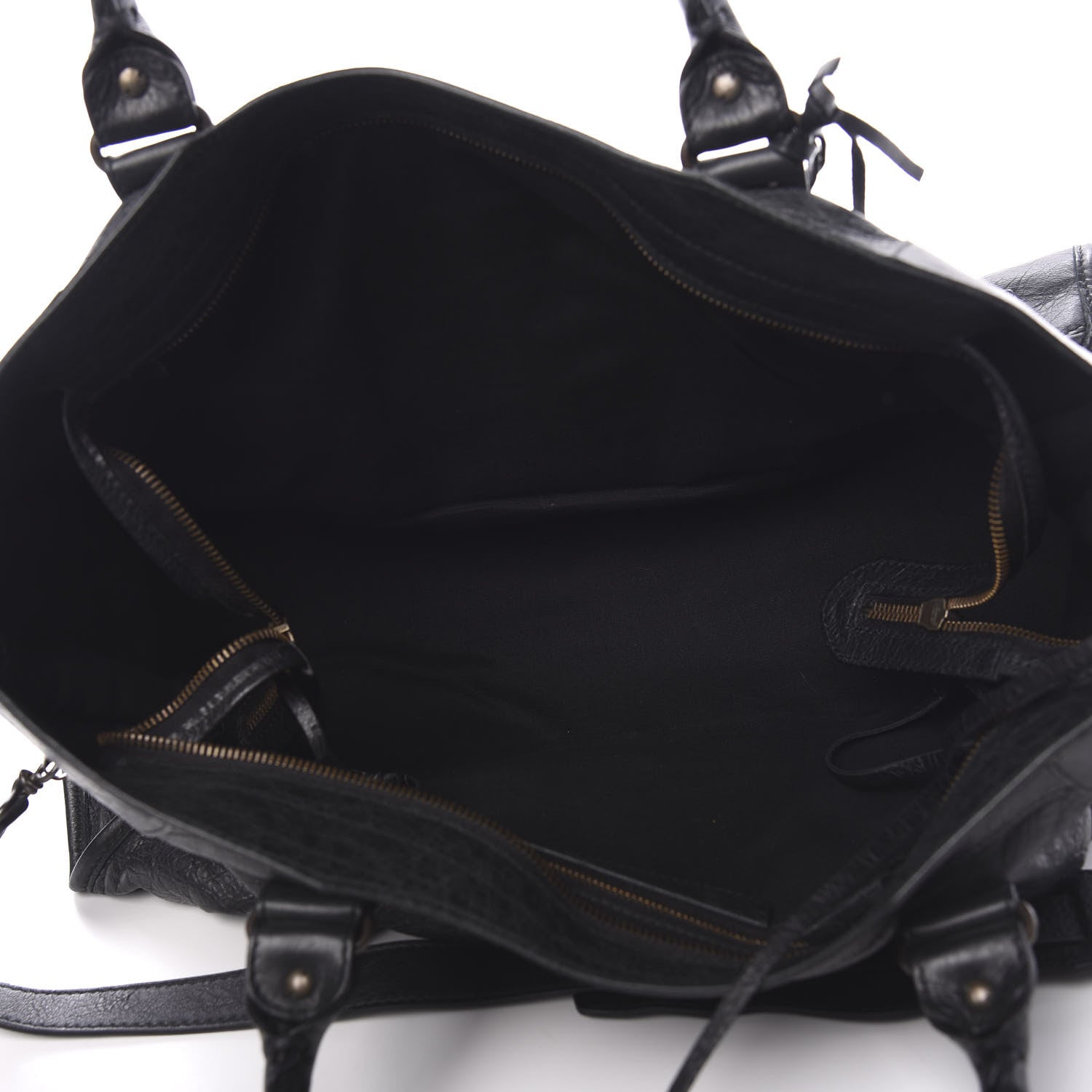 Balenciaga Agneau Classic Hardware Part Time Black 4 of 9