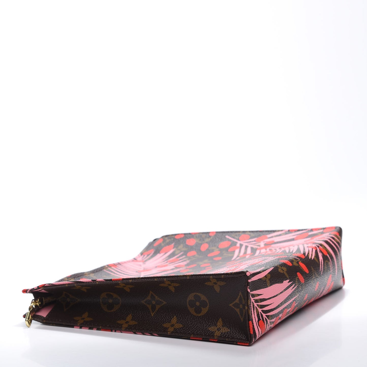 Monogram Jungle Dots Toiletry Pouch 26 Sugar Pink Poppy