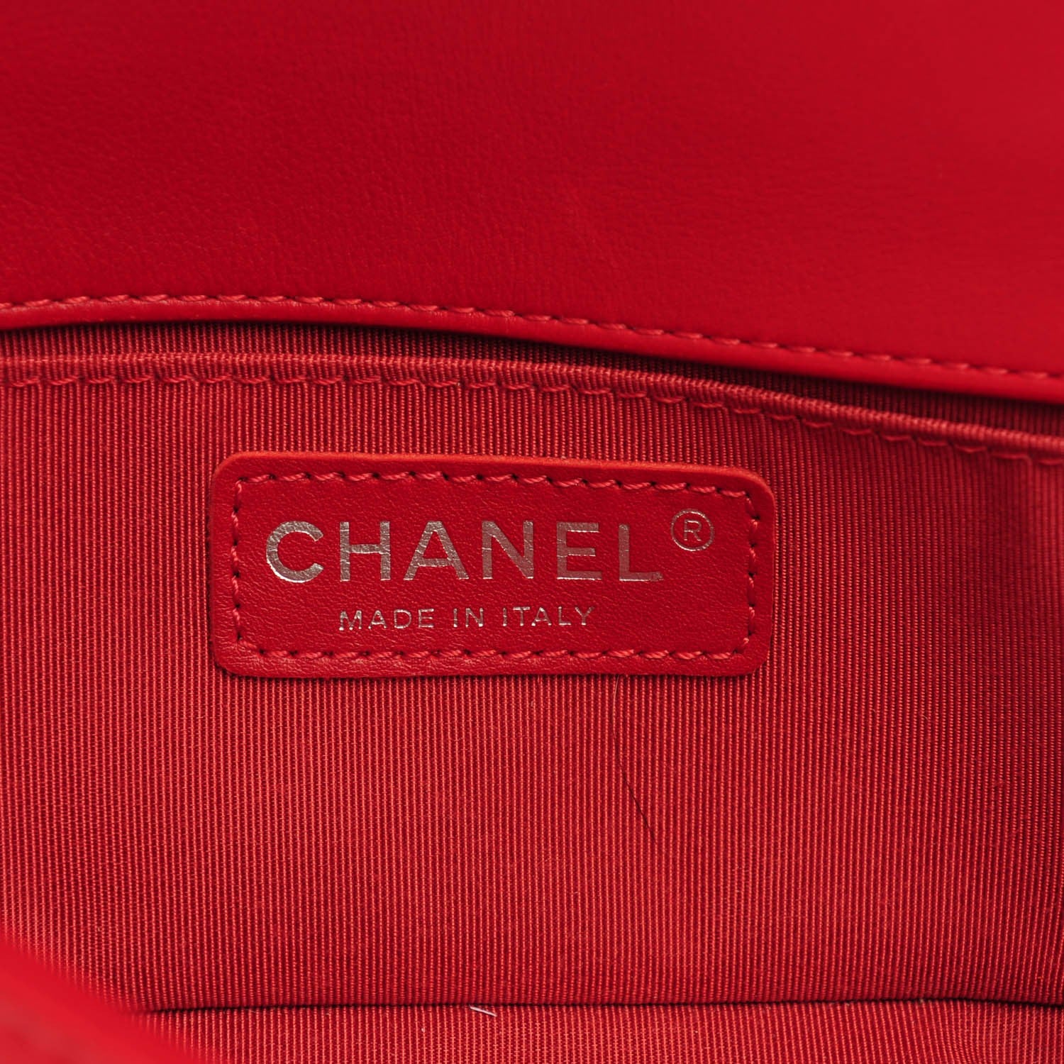 Chanel Calfskin Quilted Small Boy Flap Red 7 of 8