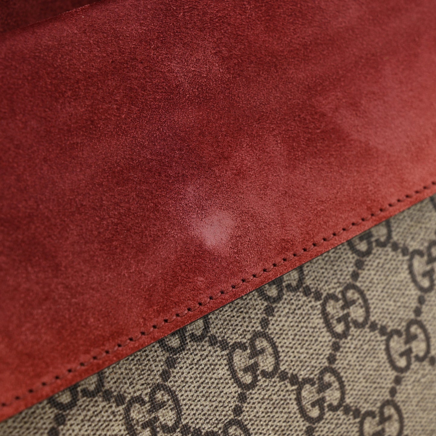 GG Supreme Monogram Blooms Small Dionysus Shoulder Bag Beige Multicolor Dry Rose