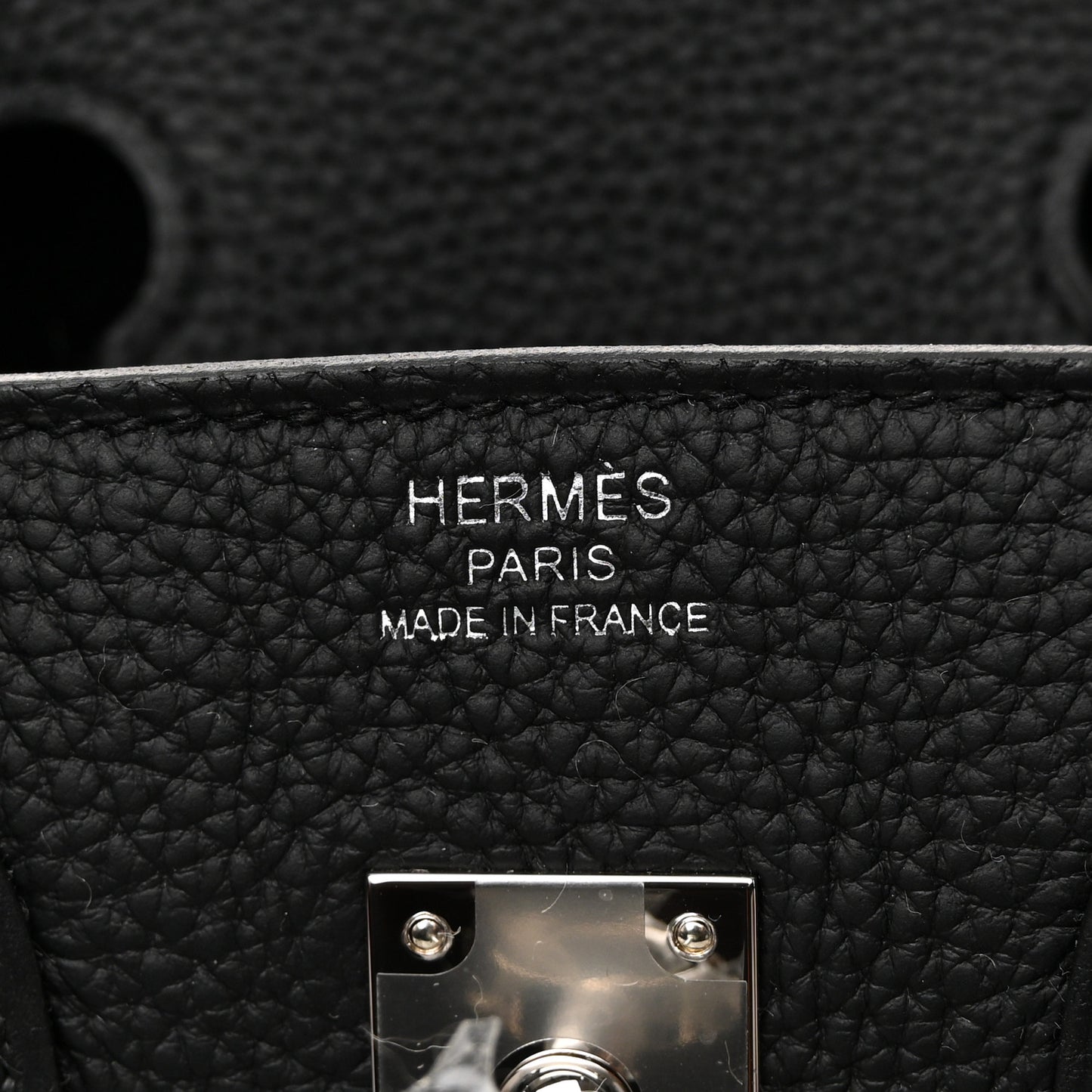 Togo Birkin 25 Black