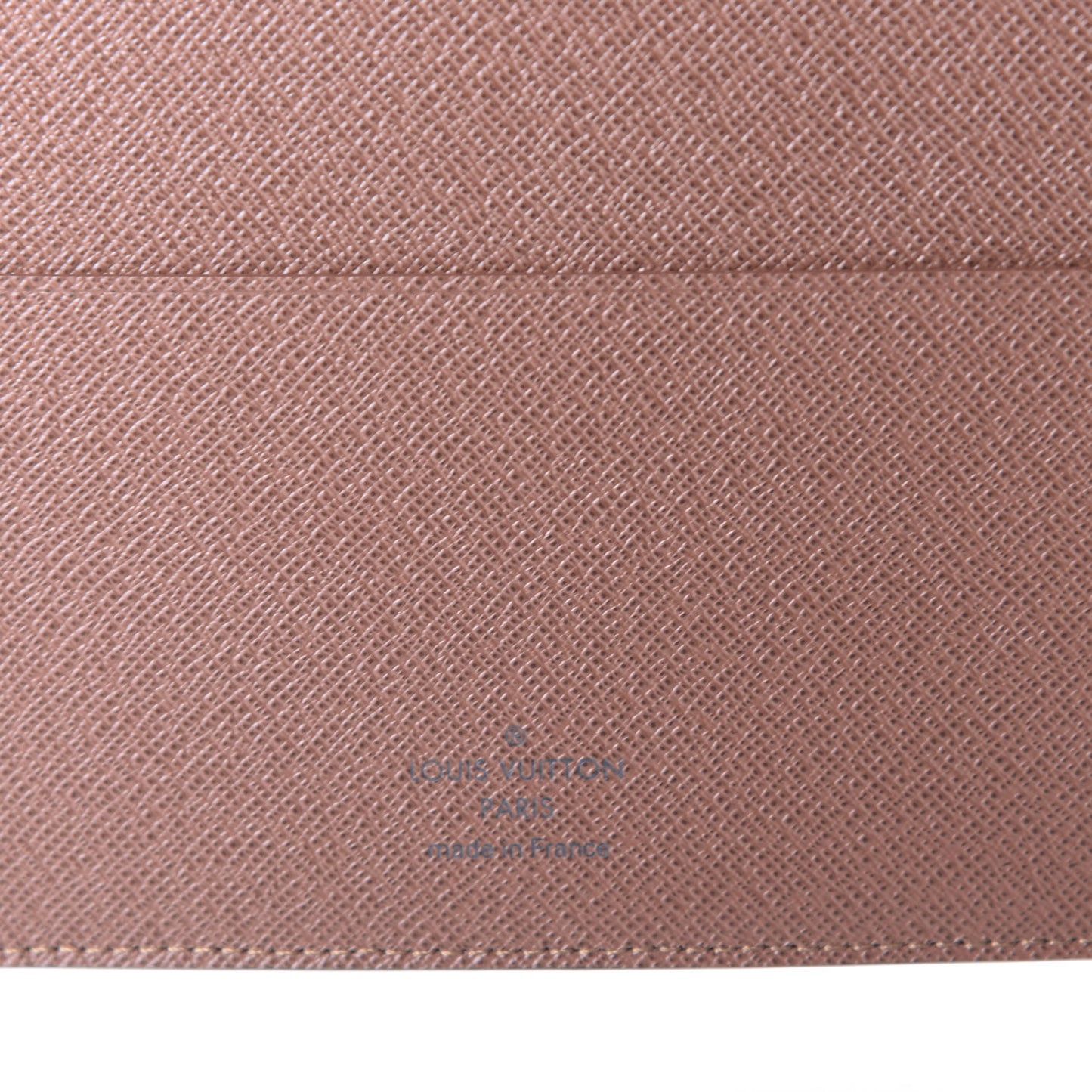 Monogram Desk Agenda Cover