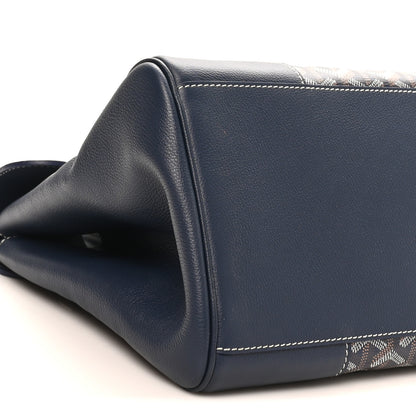 Goyard Goyardine Saigon Tote Navy 8 of 9
