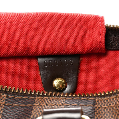 Louis Vuitton Damier Ebene Speedy 30 7 of 10