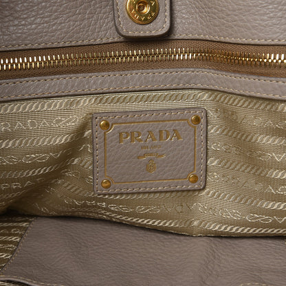 Prada Vitello Daino Tote Pomice 6 of 7