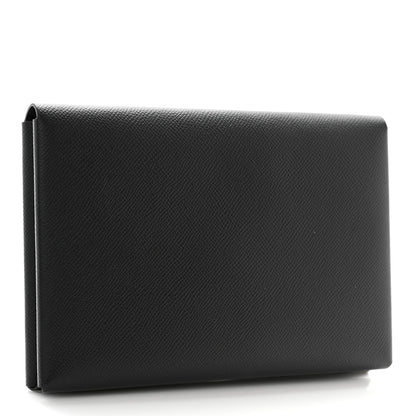 Hermes Epsom Calvi Pouch Black 3 of 9