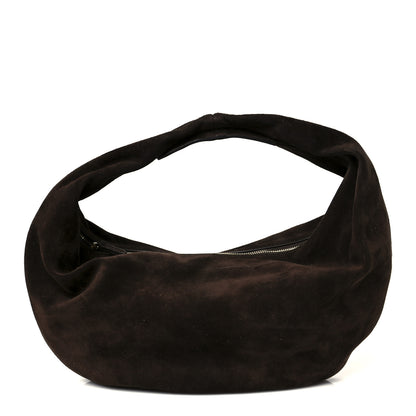 Khaite Suede Calfskin Medium Olivia Hobo Coffee 1 of 10