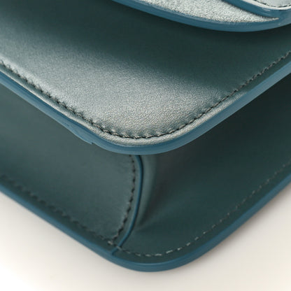 Chloe Calfskin Suede C Clutch With Chain Cloudy Blue 8 of 8