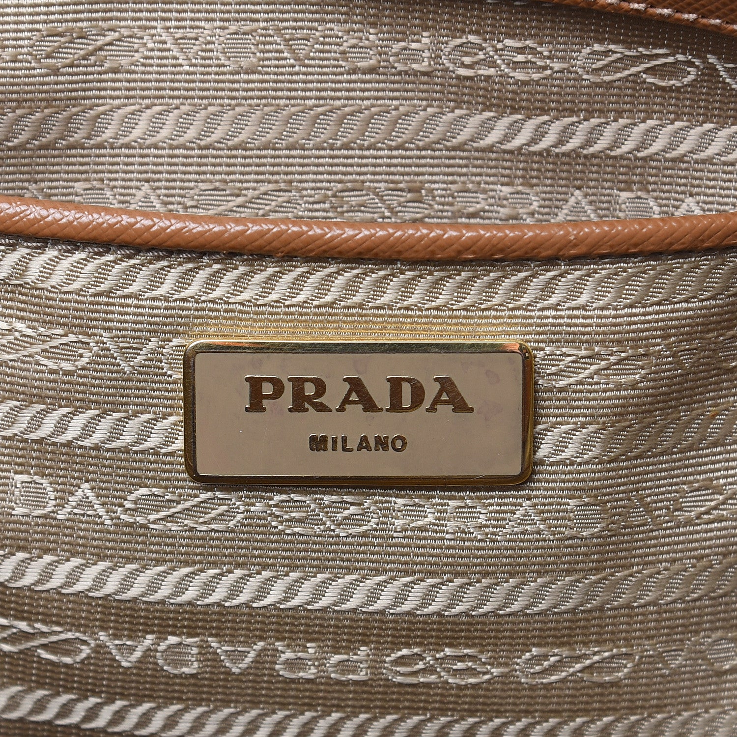 Prada Saffiano Medium Galleria Double Zip Tote Caramel 6 of 22