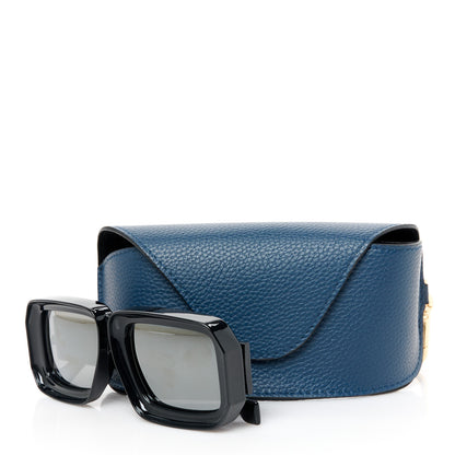 Loewe Acetate Paula's Ibiza Dive In Mask Sunglasses LW40064U Black Silver 7 of 7
