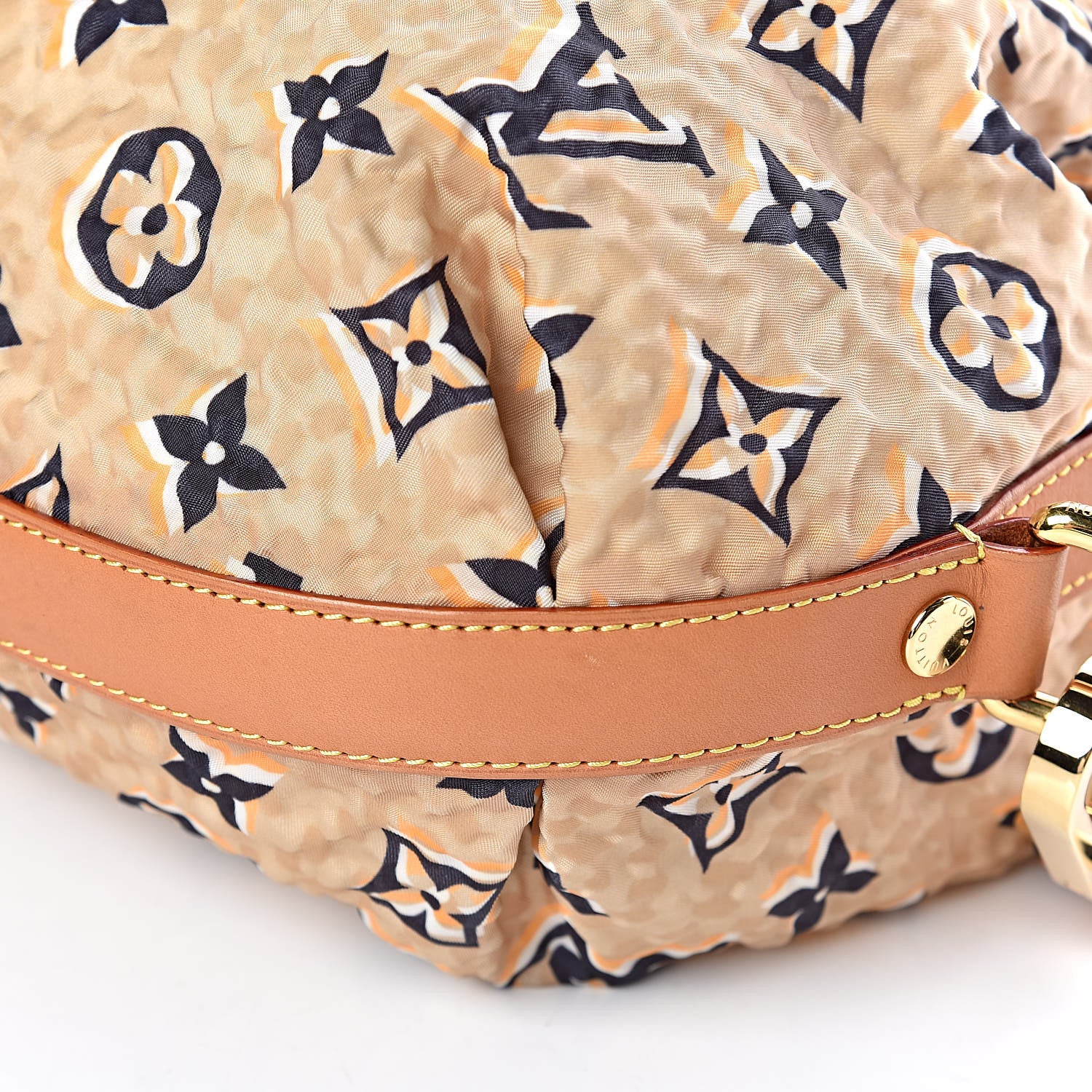 Louis Vuitton Canvas Monogram Cruise Bulles MM Natural 6 of 10