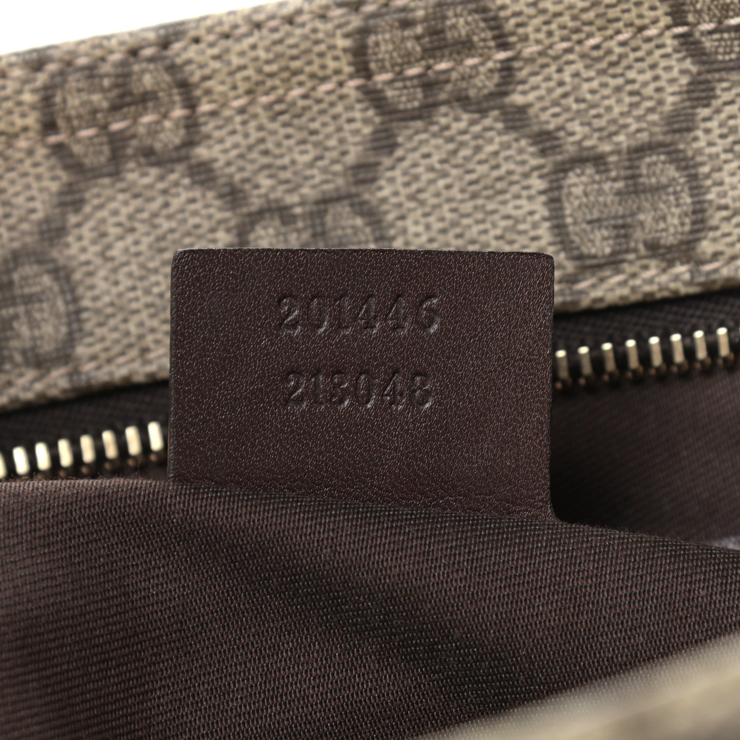 Gucci GG Supreme Monogram Medium Flat Messenger Bag Dark Brown 6 of 8