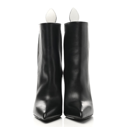 Louis Vuitton Calfskin Monogram Matchmaker Ankle Boots 38.5 Black 2 of 9