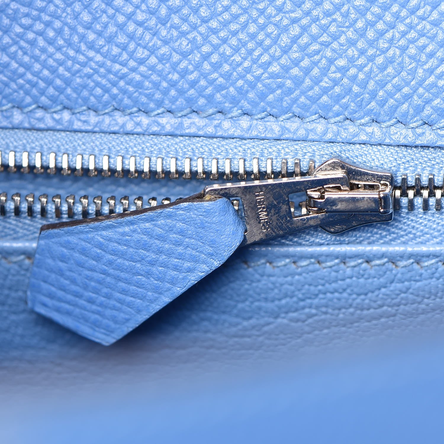 Hermes Epsom Kelly Sellier 25 Bleu Paradis 29 of 39