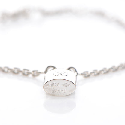 Louis Vuitton Sterling Silver Lockit Bracelet 5 of 8