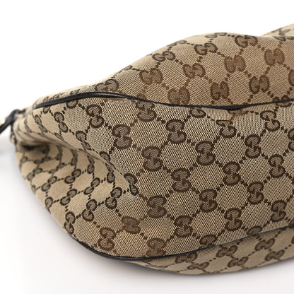 Gucci Monogram Medium Sukey Hobo Dark Brown 8 of 9