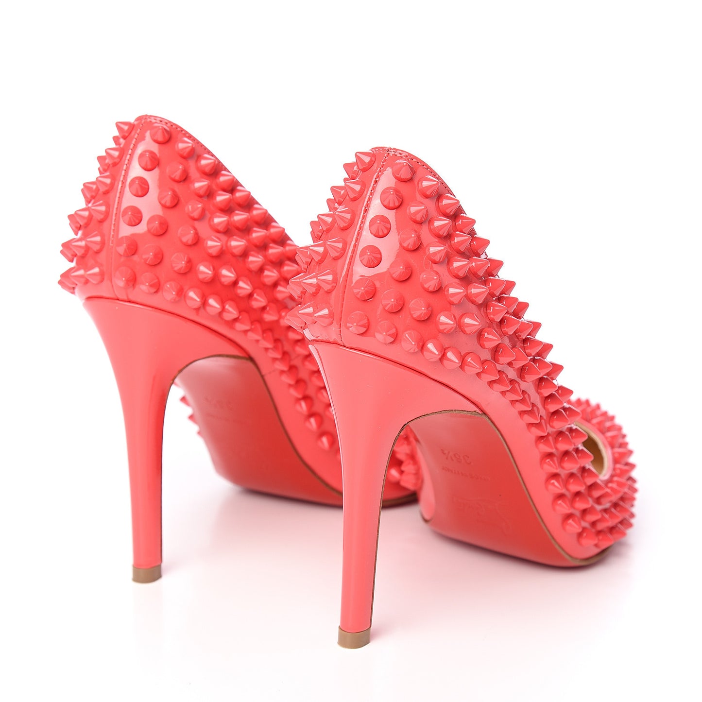 Patent Pigalle Spikes 100 Pumps 36.5 Rose Paris