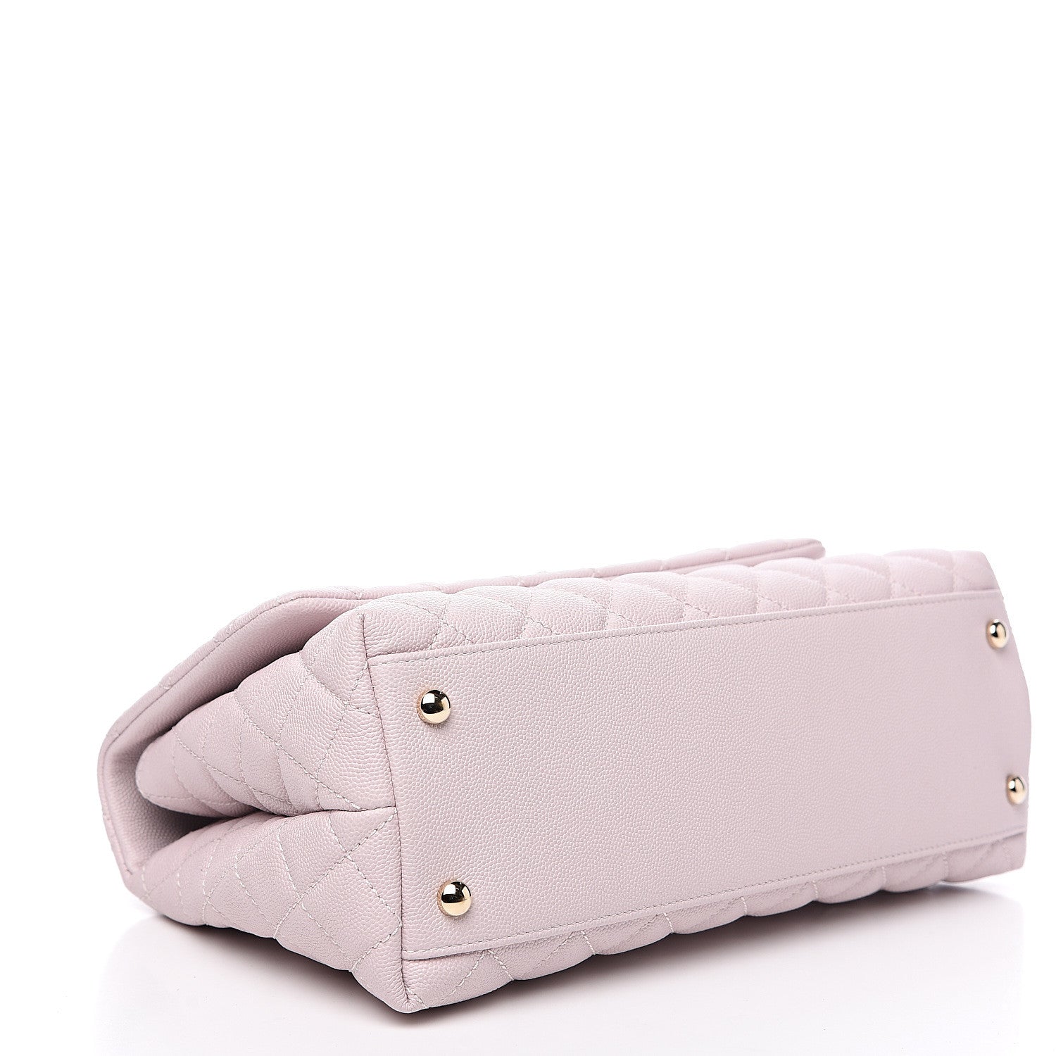 Chanel Caviar Quilted Small Coco Handle Flap Lilas Lilac 3 of 9