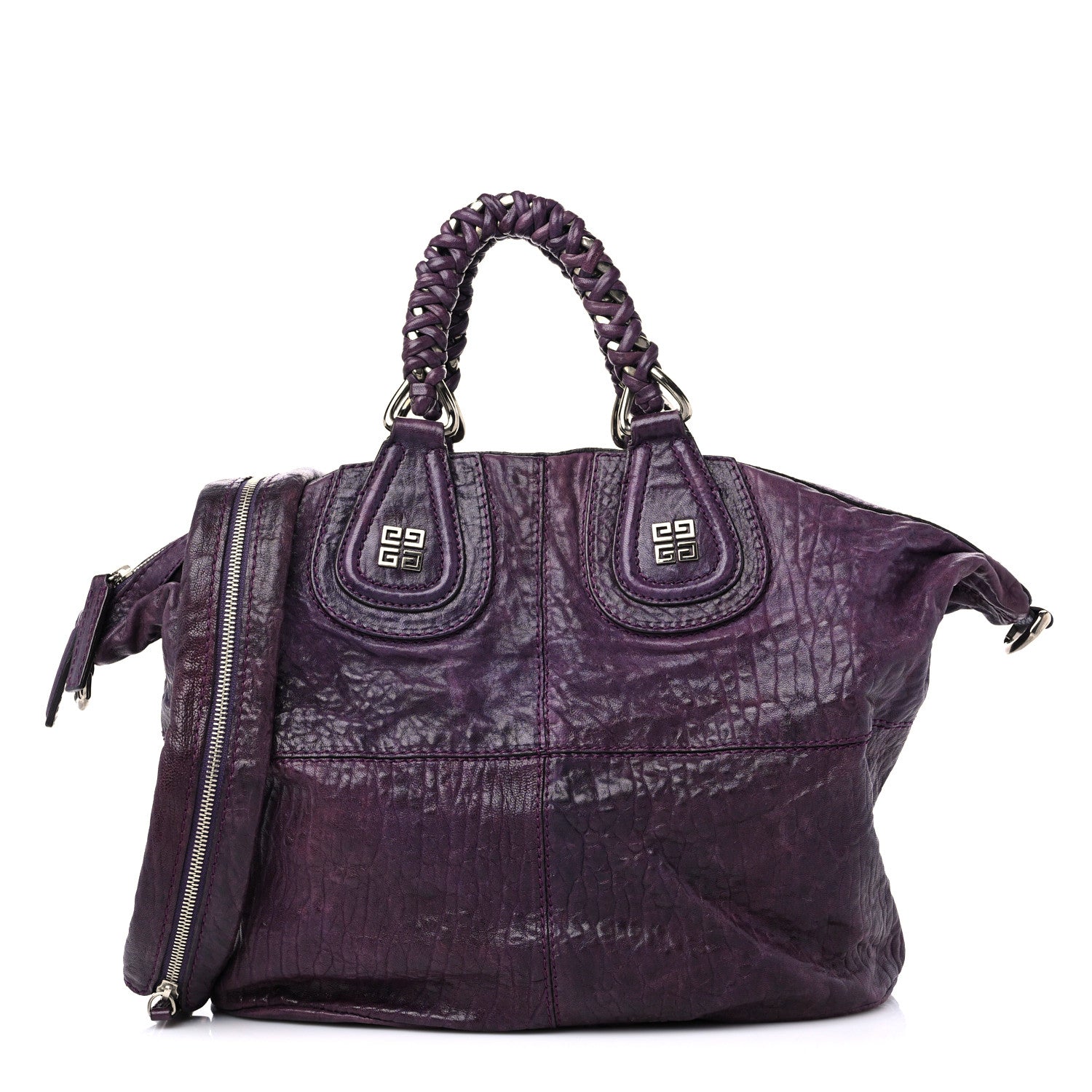 Givenchy Wrinkled Lambskin Medium Nightingale Purple 1 of 9