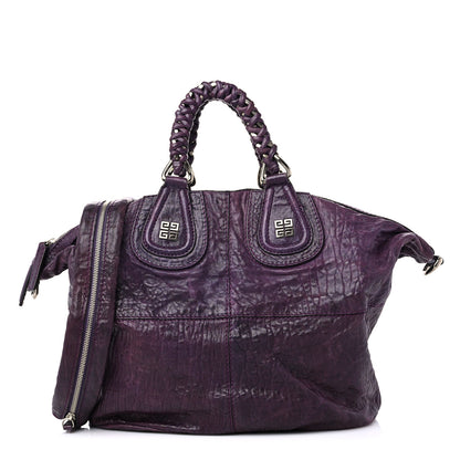 Givenchy Wrinkled Lambskin Medium Nightingale Purple 1 of 9