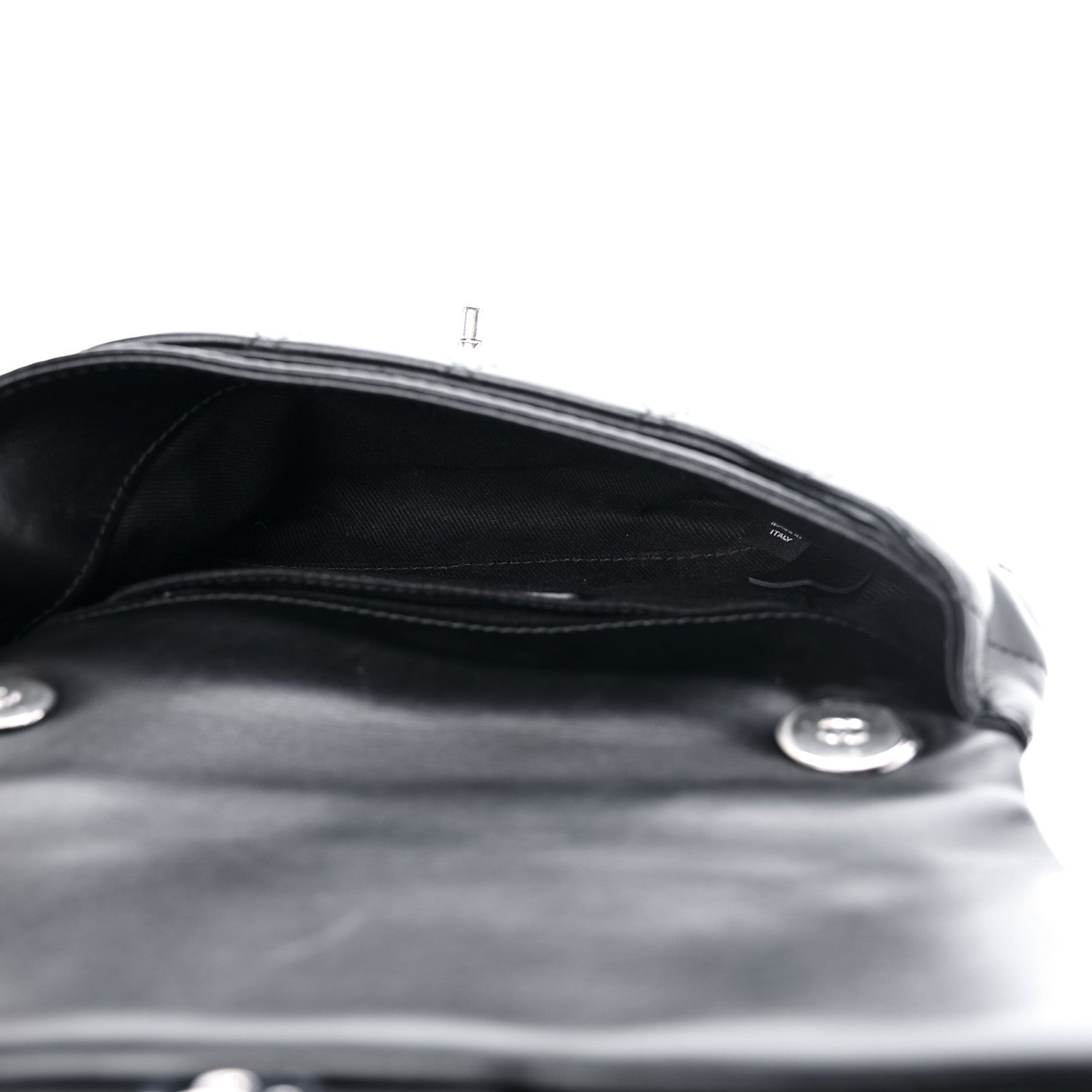 Chanel Calfskin Quilted CC Uniform Flap Belt Bag Black 5 of 15