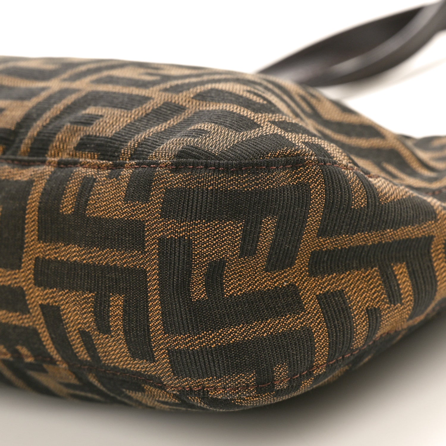 Fendi Zucca Shoulder Bag Tobacco 10 of 11