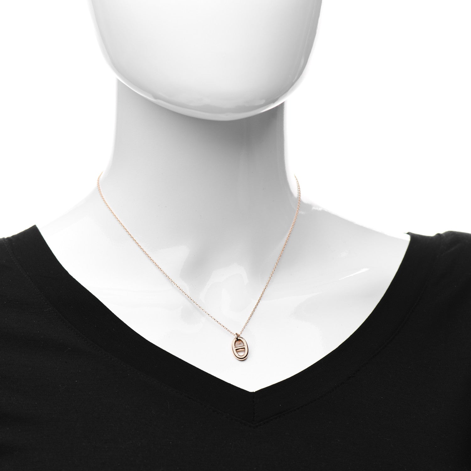 Hermes 18K Rose Gold PM Farandole Pendant Necklace 2 of 4