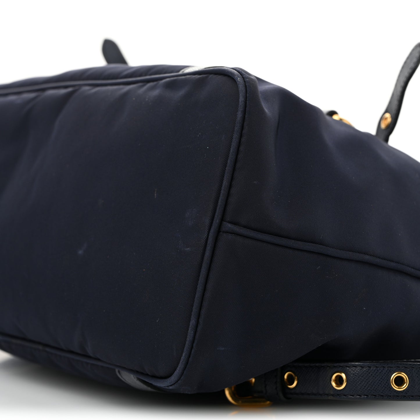 Saffiano Tessuto Nylon Shopping Tote Royal Blue