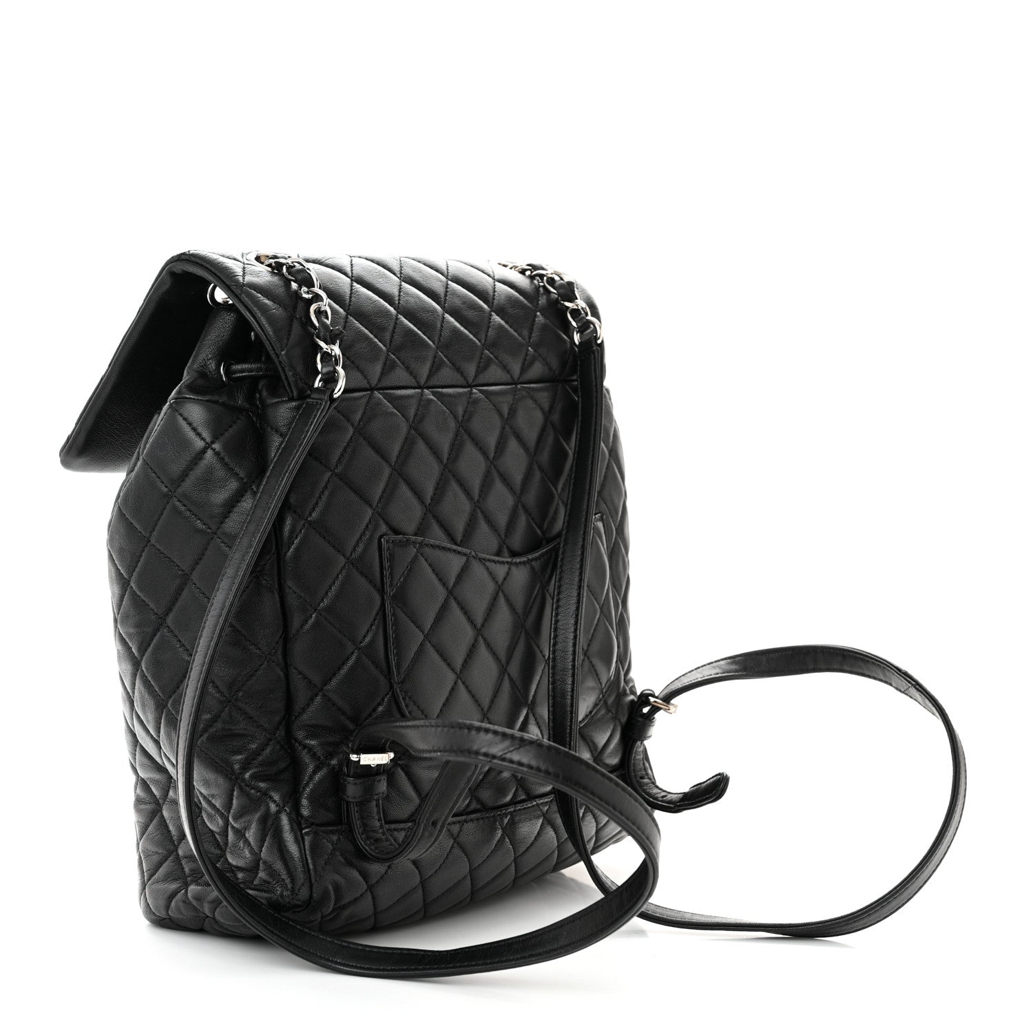 Chanel Lambskin Quilted Large Urban Spirit Backpack Black 3 of 11