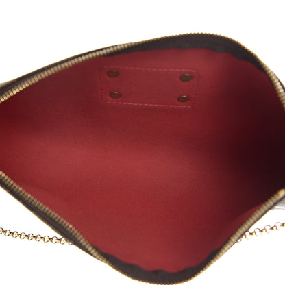 Louis Vuitton Damier Ebene Eva Clutch 4 of 9