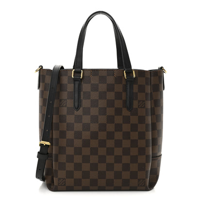 Louis Vuitton Damier Ebene Belmont PM Black 1 of 11