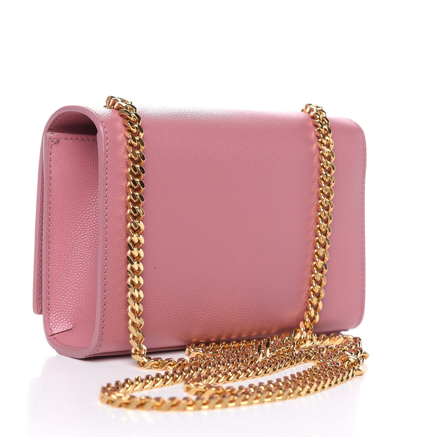 Grain De Poudre Small Classic Monogram Kate Satchel Old Rose