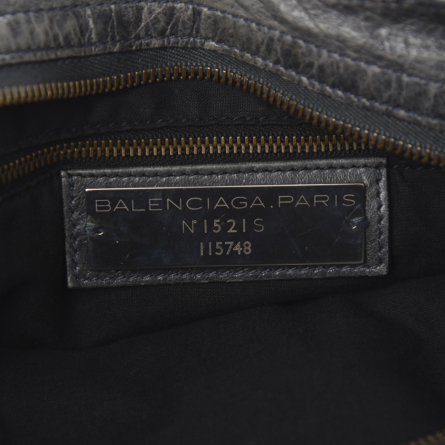 Balenciaga Agneau Classic Hardware City Grey 5 of 10