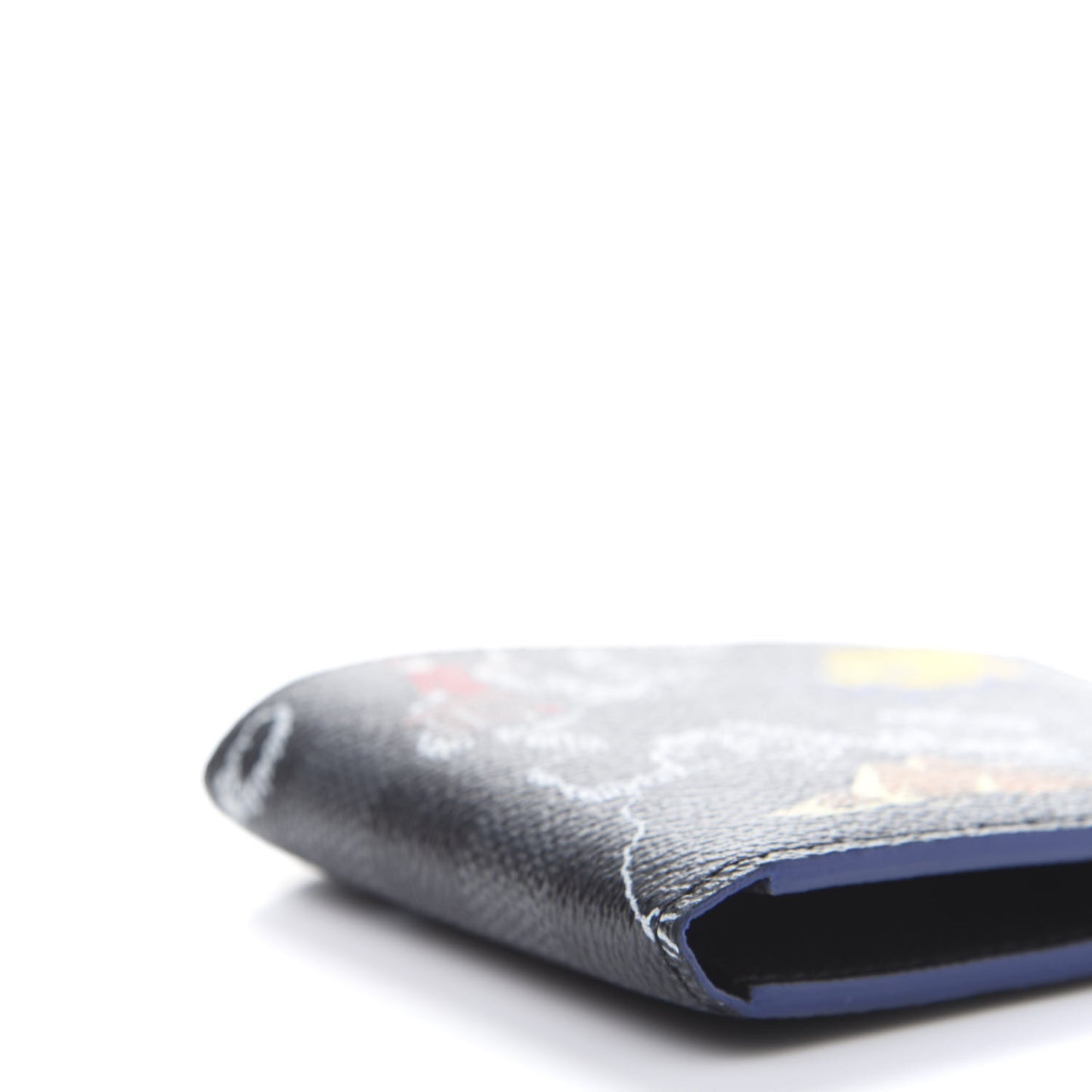 Damier Graphite World Map Slender Wallet
