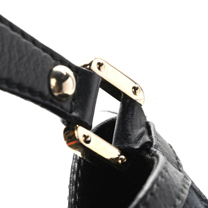 Gucci Monogram Large New Ladies Web Hobo Black 13 of 14
