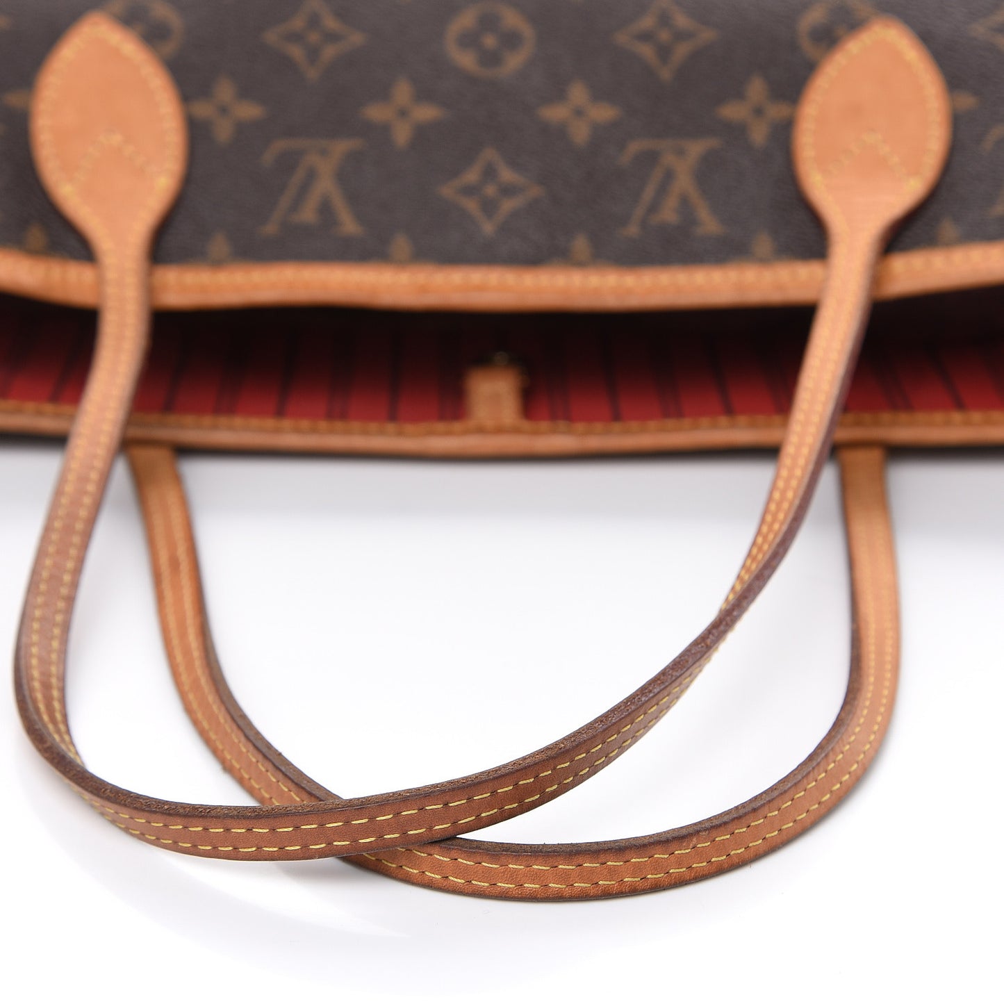 Monogram Neo Neverfull MM Cherry