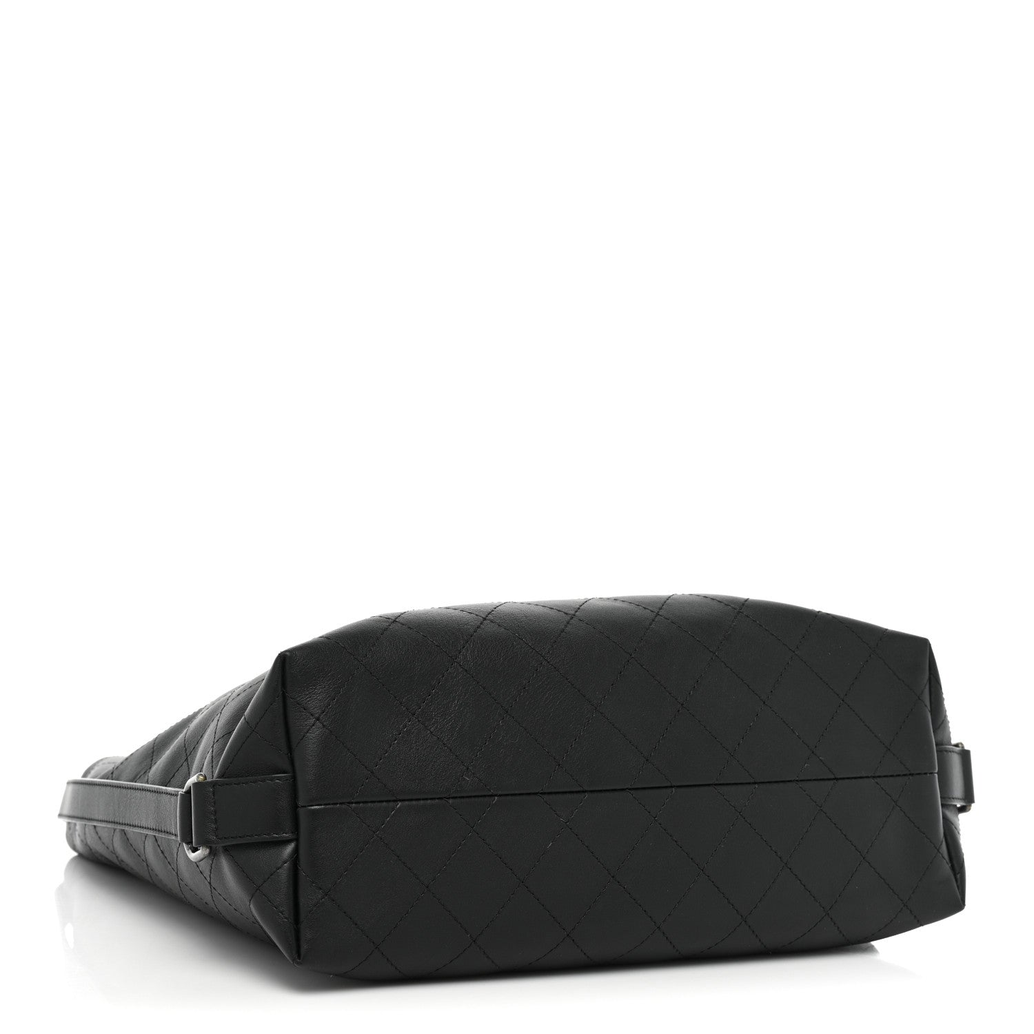 Chanel Calfskin Stitched Large Hobo Black 5 of 13