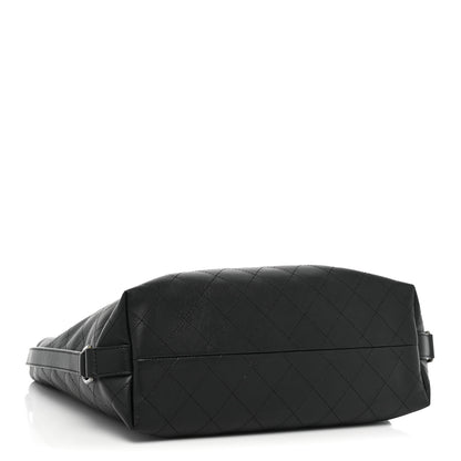 Chanel Calfskin Stitched Large Hobo Black 5 of 13
