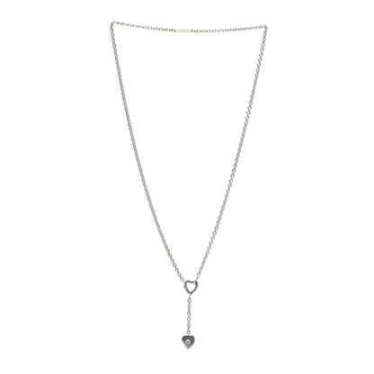 Cartier 18K White Gold Diamond Mon Amour Lariat Necklace 3 of 4