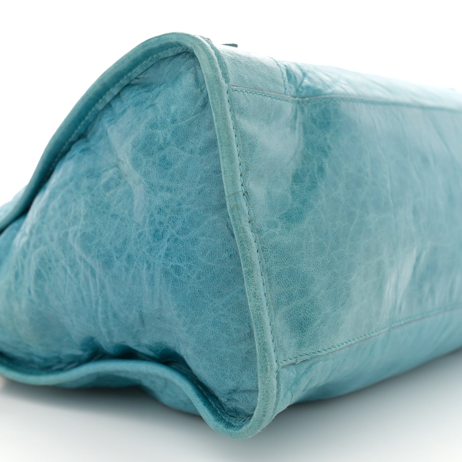 Balenciaga Agneau Classic Hardware City Aquamarine 10 of 15