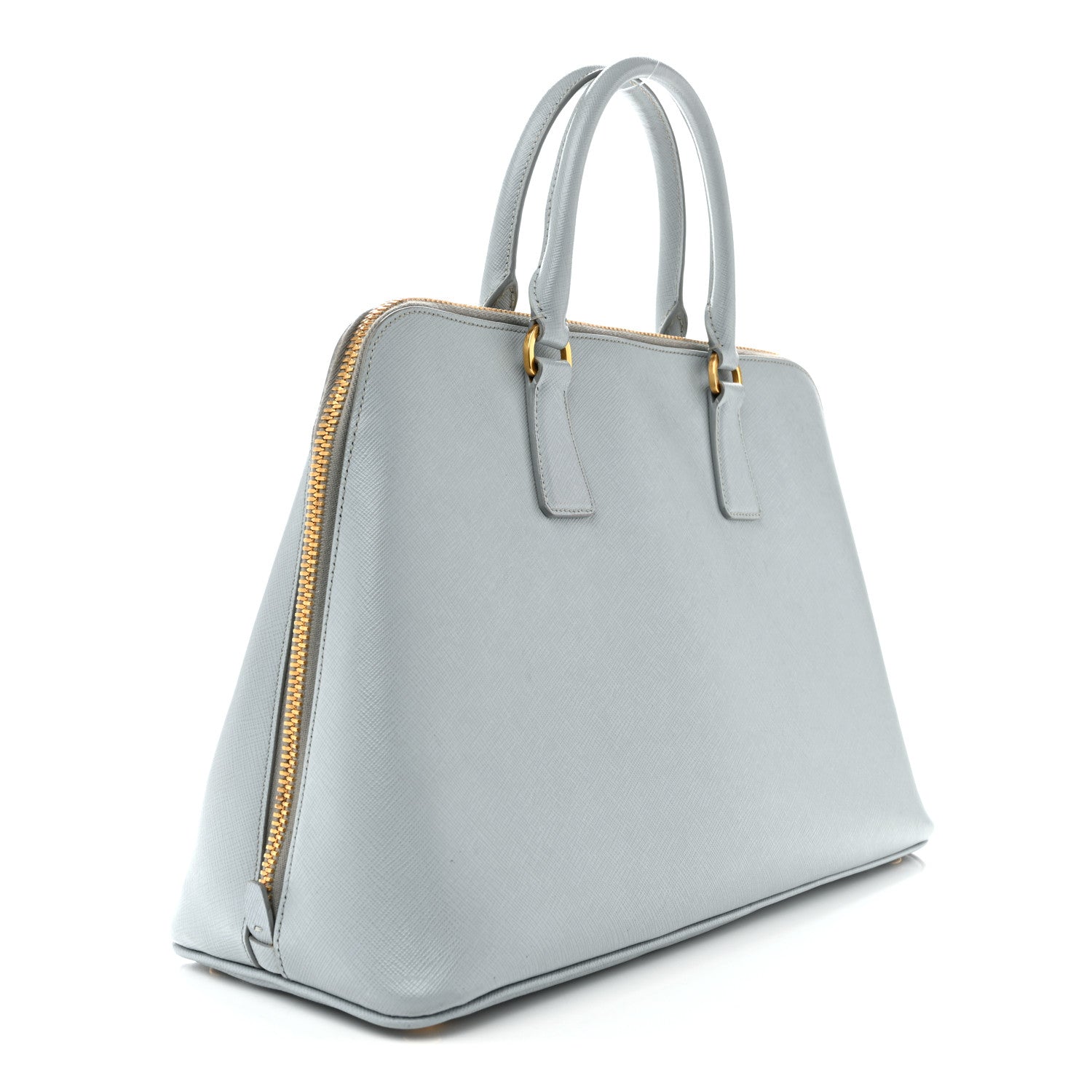 Prada Saffiano Lux Large Promenade Tote Lago 3 of 16
