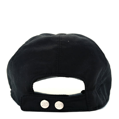 Chanel Cotton CC Cap Hat Black 5 of 10