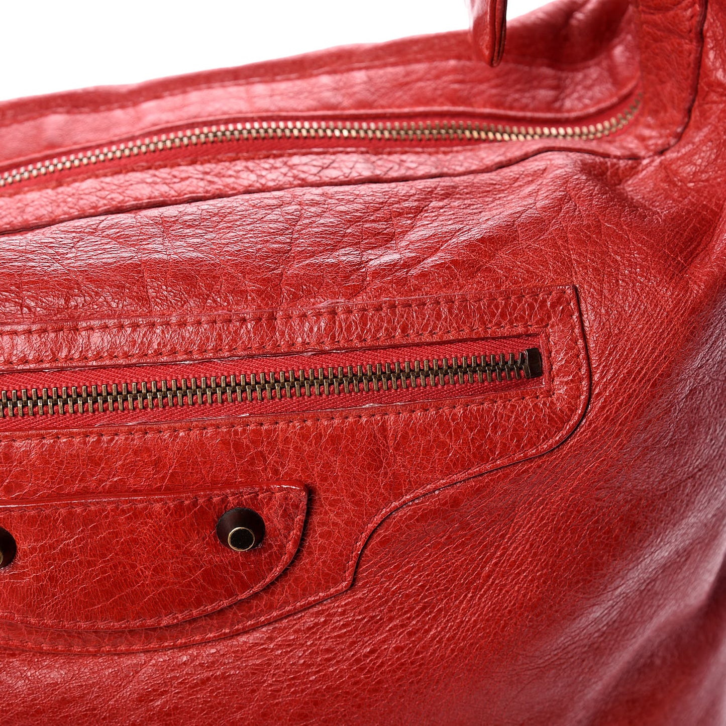 Agneau Classic Hardware Day Hobo