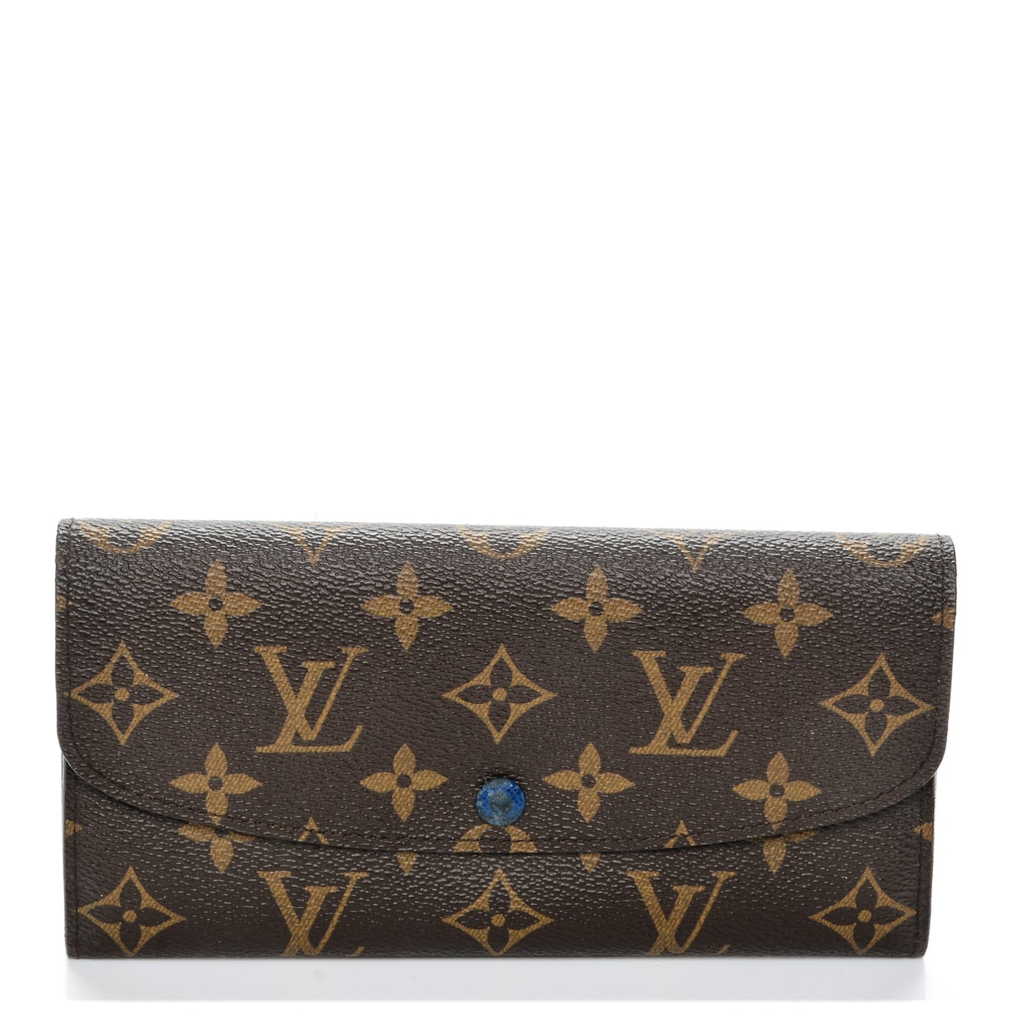Monogram Emilie Wallet Blue