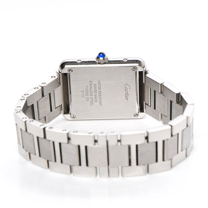 Cartier Stainless Steel 24mm Tank Solo Quartz Watch 8 of 13