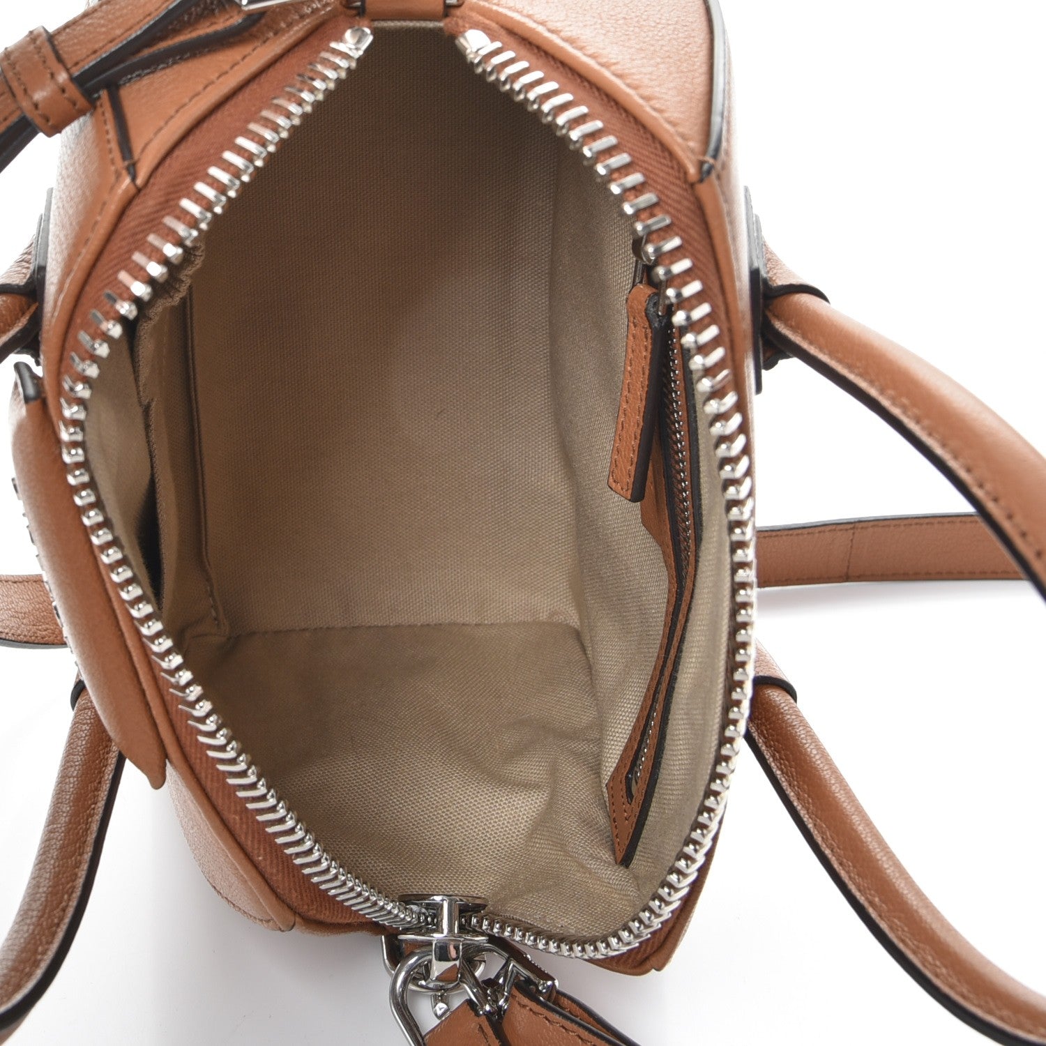 Givenchy Sugar Goatskin Mini Antigona Caramel 6 of 8